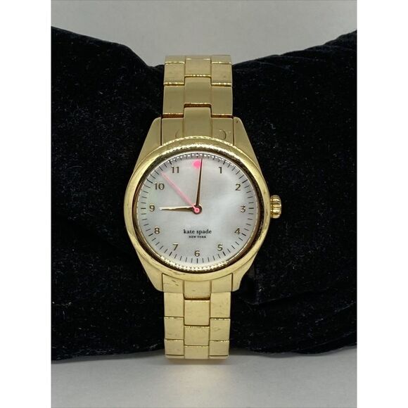 Kate Spade New York 0027 Women\'s Gold Stainless Steel Analog Dial Watch VK275 main image 6